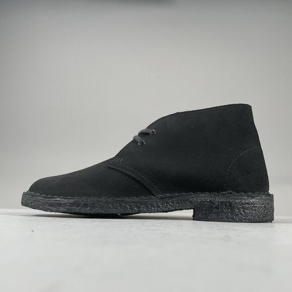 Clarks Original Women’s Size 9 M Black Suede Chukka Ankle Boots Shoes Casual EUC - Picture 7 of 9